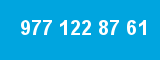 977 122 87 61 977 122 87 61